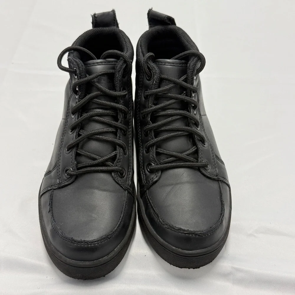 Skechers Skech-Tex Waterproof Kids Boots Black Sneakers 91962L Size 1